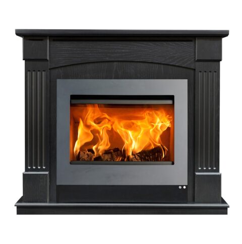 Ebony Fireplace